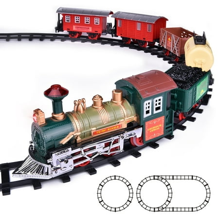 Fun Little Toys Ready to Play Classic Electric Train Toy Battery Powered Model Train