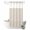 Beige, variant on No Hook Shower Curtain, Colorful Polka Dot Shower Curtains for Bathroom with See Through Top Window, Modern Minimalist Geometric Waterproof & Washable Bath Curtain Extra Long 72"x84"