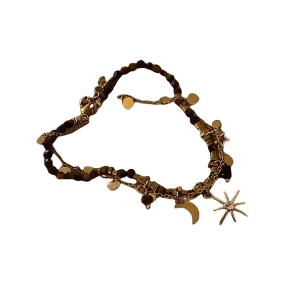 FENOHREFE Handmade Beaded Bracelets Unique Flower Bracelet Fashion Jewelry Distinctive Charm Bracelet for Any Occasion