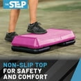thumbnail image 4 of The Step Circuit Size Platform with Two (2) Freestyle Risers - Pink, 4 of 6