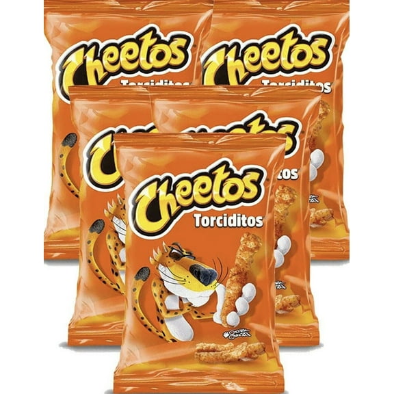 Sabritas Cheetos Torciditos 56g Box 5 bags papas snacks authentic Mexican Chips