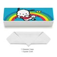thumbnail image 3 of Pochacco Estuche Rígido para Gafas de Cuero PU Protector con Forro de Felpa Premium Suave para Hombres y Mujeres, 3 of 6