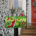 thumbnail image 6 of Christmas Mailbox Cover Magnetic Standard Size 21"x19", Green Xmas Max Dog Hohoho Decorative Post Letter Box Decor, Funny Holiday Garden Outdoor Decoration, 6 of 6