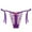 Purple, variant on Bigersell Cotton Cheeky Underwear for Women Clearance Women Underwear Cotton Thong Panty Style P-1073 Nylon Period Panties Thongs Ladies Briefs Mid Waist Women's Briefs Wine One Size