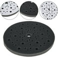 thumbnail image 4 of 6" 150mm Interface Pads Hook & Loop Soft Sponge Pad Polishing Sanding 70 Hole, 4 of 11