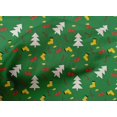 thumbnail image 4 of oneOone Cotton Poplin Green Fabric Merry Christmas Fabric For Sewing Printed Craft Fabric By The Yard 56 Inch Wide-2GH, 4 of 4