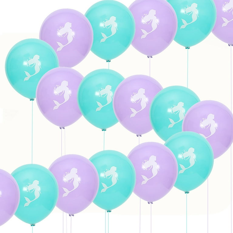 Mermaid Velvet Coloring 60pc - Any Occasion Balloons