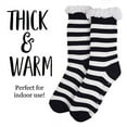 thumbnail image 3 of Women's Fleece Slipper Socks - Cozy & Warm Sherpa Socks, House Slippers with Non Slip Grippers - Winter Holidays Christmas Gifts, 3 of 6
