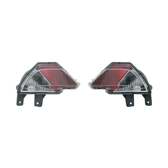 New Back Up Light Pair Fits Toyota Rav4 Limited 2016-17 8145742070 To2886105