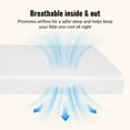 thumbnail image 5 of Dream on Me Breathable Orthopedic Firm Crib & Toddler Foam Mattress, 5 of 8