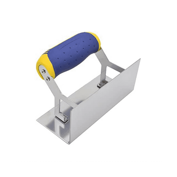 Drywall Corner Tool Concrete Edger, 6x2.5In Inside Corner Trowel Stainless Steel Sheetrock Corner Shaping Trowel Tool