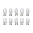 thumbnail image 3 of 10PCS T20 7443 1891 21/5W Clear Glass Turn Signal Stop Brake Tail Light Bulbs, 3 of 11