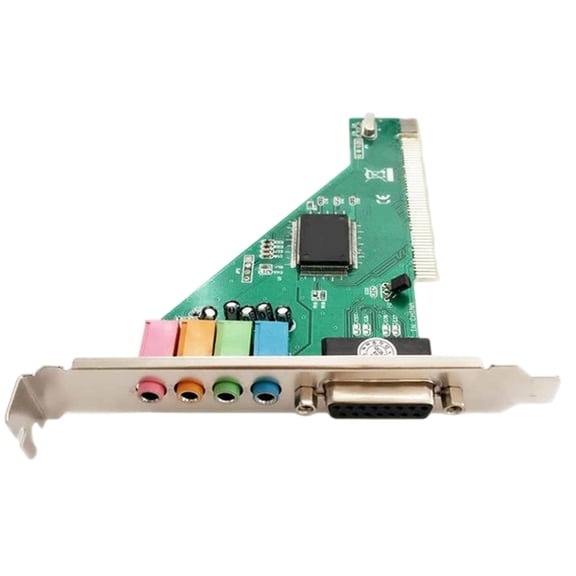 Professional PCI Sound Card Channel 4.1 for Computer Desktop Internal Sound Stereo Surround For Gaming Accessories