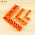 thumbnail image 2 of 3/4/6 Inch Plastic Right Angle Ruler Holder 90°Auxiliary Positioner Overline L-Shaped Spacer Fixed Angle Gripper Stationery 4 inch, 2 of 6