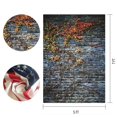 thumbnail image 2 of EREHome Polyester Fabric 5x7Ft Brick Wall Backdrop Plants Fresh Theme Background Newborn Children Photo Video Studio Photography, 2 of 2