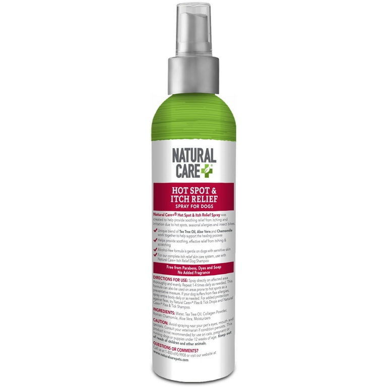 Natural Care Hot Spot Itch Relief Spray for Dogs 8oz
