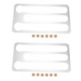 thumbnail image 1 of 2X Coffee Pod Holder for Nespresso Vertuo Capsules,Wall-Mounted Storage Rack for Coffee Capsules,Capacity:17, 1 of 5