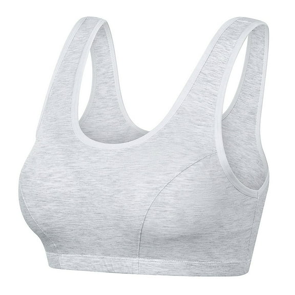 WCJM Woman Cotton Green Ending Bra Women'S Breathable Plus Size No Underwire No Marks Hollow Bra Thin Yoga Underwear