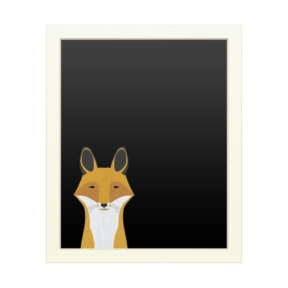 Trademark Fine Art 'Foxy' Chalkboard by Annie Bailey Art