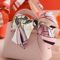 thumbnail image 4 of 5 piezas de exquisito bolso con asa, caja de regalo, hermosa bolsa de regalo de cuero PU con Rosa, 4 of 9