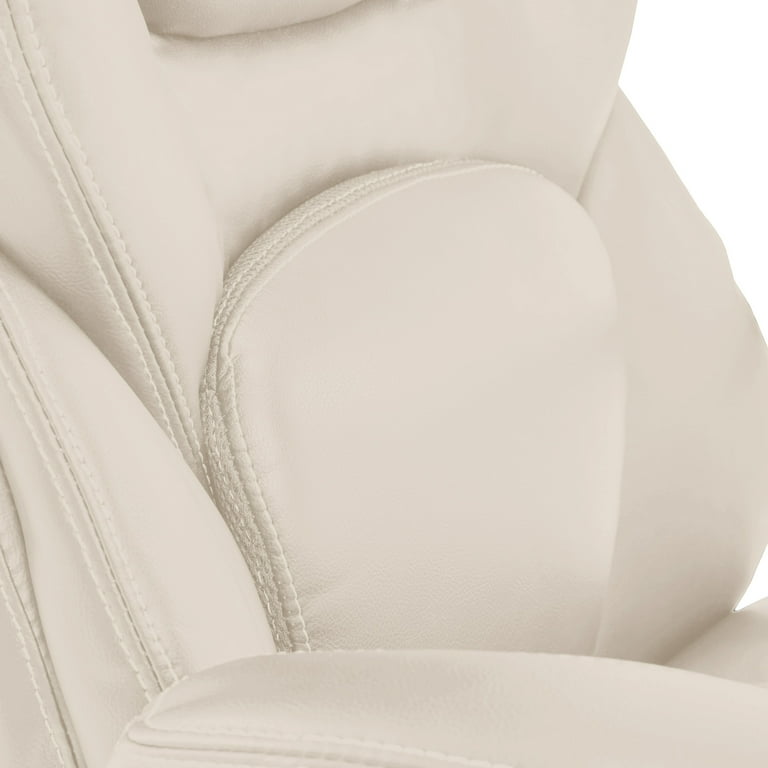 Serta Executive Office Chair, Bonded Leather, Lumbar Support