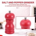 thumbnail image 2 of Wood Salt and Pepper Grinder Set Manual Pepper Salt Shaker, Solid Wood with Adjustable Coarseness R, 2 of 5