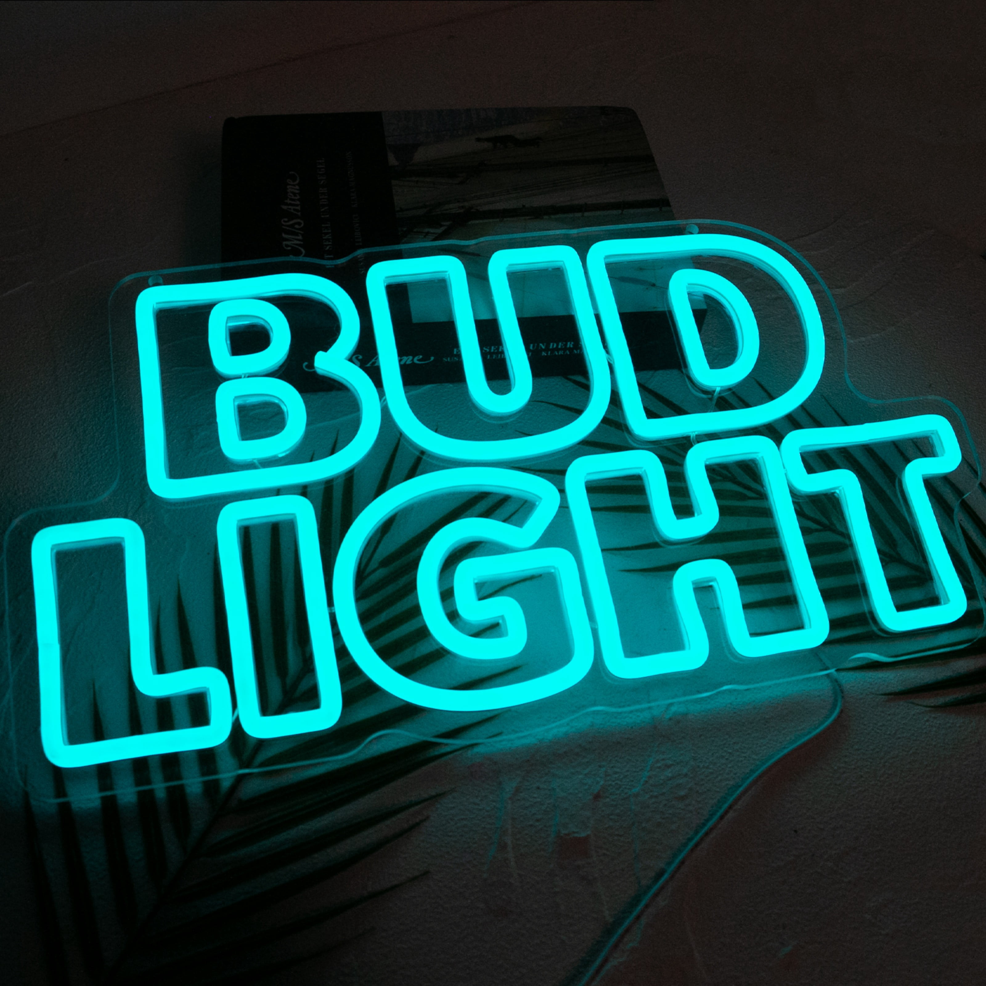 UPONRAY Beer Neon Signs, 16.9"*8.8" Dimmable & USB-Powered LED Neon Light, Stylish Wall Decor for Bar, Party, Restaurant, Living Room, Man Cave