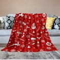 thumbnail image 5 of Christmas Throw Holiday Blanket-for Couch Or Sofa Christmas Soft Cozy Winter Throw Lightweight Blanket30 x40, 5 of 5