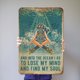 thumbnail image 3 of Placa Metal Vintage Océano Cgtredaw Pintura Hierro Rectangular Pared 30x40cm, 3 of 9
