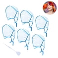 thumbnail image 2 of 6 Piezas Tipping Cap Highlight Hair Cap Salon Hair Coloring Highlighting Dye Cap Con Ganchos De Plástico Para Teñir El Cabello Herramienta De Peluquería (Azul) Jormftte 220083, 2 of 7