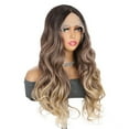 thumbnail image 5 of Deep Wave Lace Front Wig, Human Hair, 180 Density, HD Full Lace Front Wig, Curly Human Hair Wig with Baby Hair for Women, 5 of 9