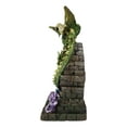 thumbnail image 5 of Fantasy Green Dragon With Wyrmling Perching On Door Arch LED Light Figurine, 5 of 9