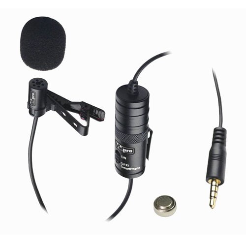 Camcorders & Video Cameras 20 Audio Cable XM-L Lavalier Condenser Microphone for DSLRs 