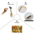thumbnail image 5 of Kitchen Canvas Wall Art Cooked Wheaten Food Picture Dining Room Canvas Painting for Home Wall Decor, Colorful Pasta Framed Artwork for Kitchen Restaurant Wall Decoration Ready to Hang (12" Hx18 W), 5 of 6