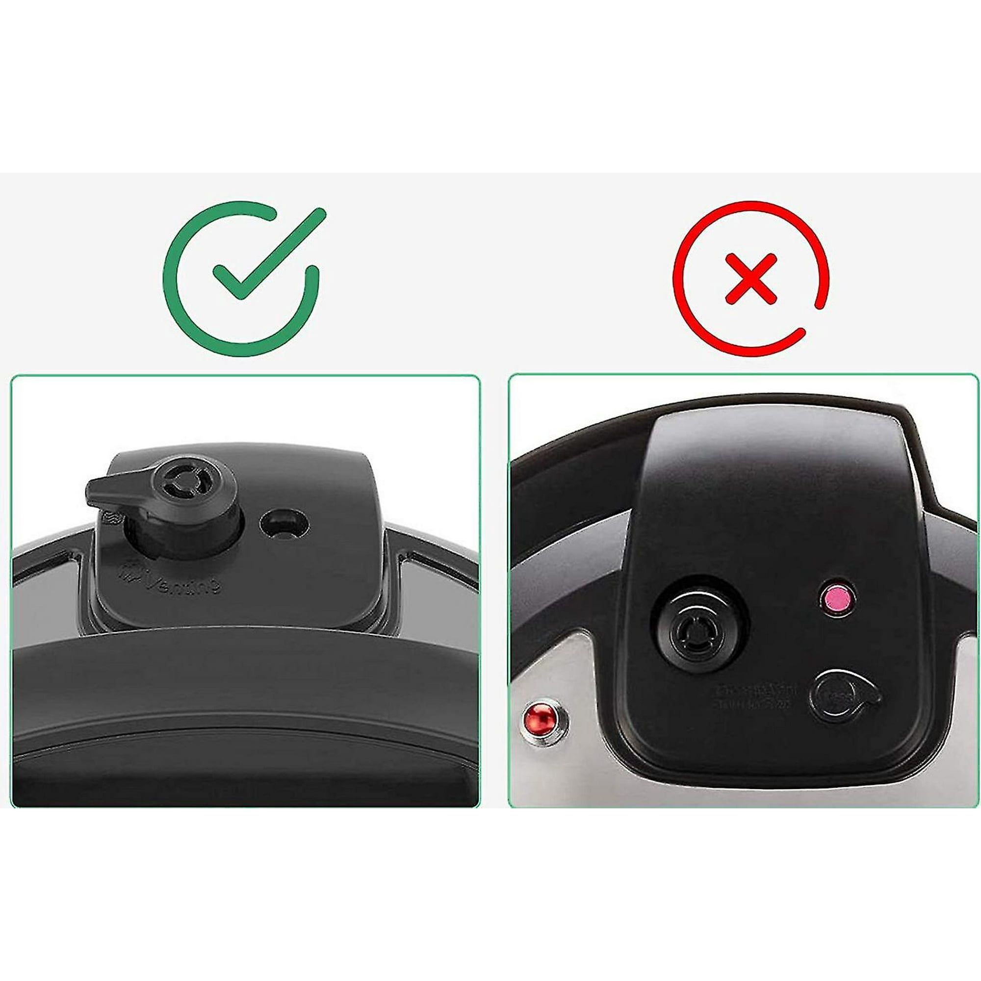 Pressure Cooker Silicone Steam Release Exhaust Diverter Accessory for Instant Pot Walmart