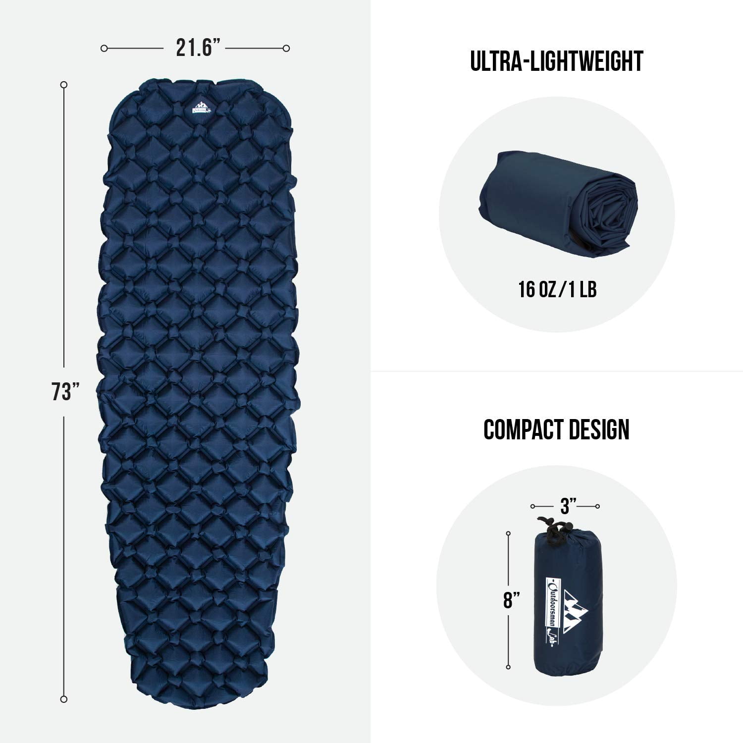 outdoorsman lab ul sleeping pad