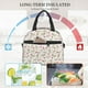 thumbnail image 4 of Fotbe Rose Flowers Bolsa de Almuerzo con Estampado, Lonchera Aislada, Contenedores de Comida Reutilizables Tipo Cooler a Prueba de Fugas, 4 of 7