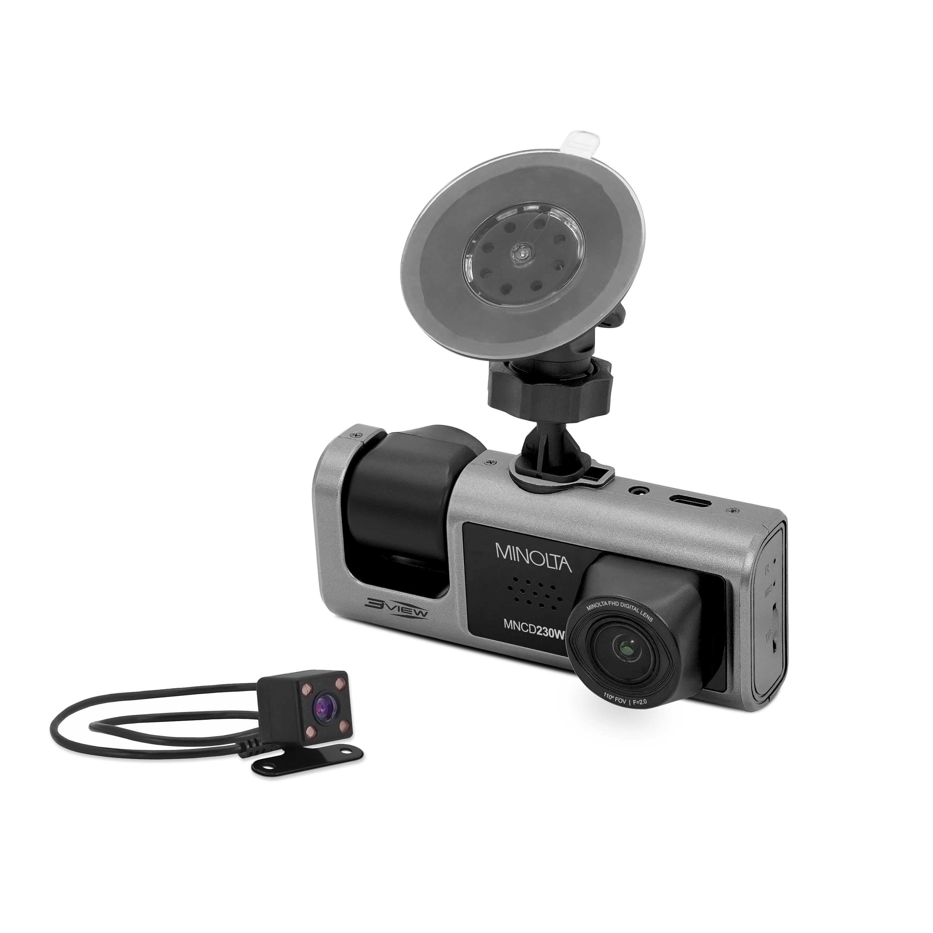 GARMIN, Dash Cam Mini 2, Advanced Small Camera, Black - Walmart.com