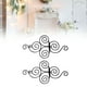 thumbnail image 4 of Portavelas De Pared, Candelabro De Pared 2 Juegos De Estilo Europeo Plegable Para Cafetería Para Sala De Estar Crtynell Cocina, Decoración y Otros, 4 of 5