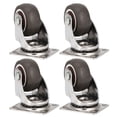 thumbnail image 4 of 4 ruedas giratorias universales TPR silenciosas de 360 grados de repuesto para muebles de silla de casa 38 ruedas de dirección, 4 of 15