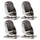thumbnail image 4 of 4 ruedas giratorias universales TPR silenciosas de 360 grados de repuesto para muebles de silla de casa 38 ruedas de dirección, 4 of 15
