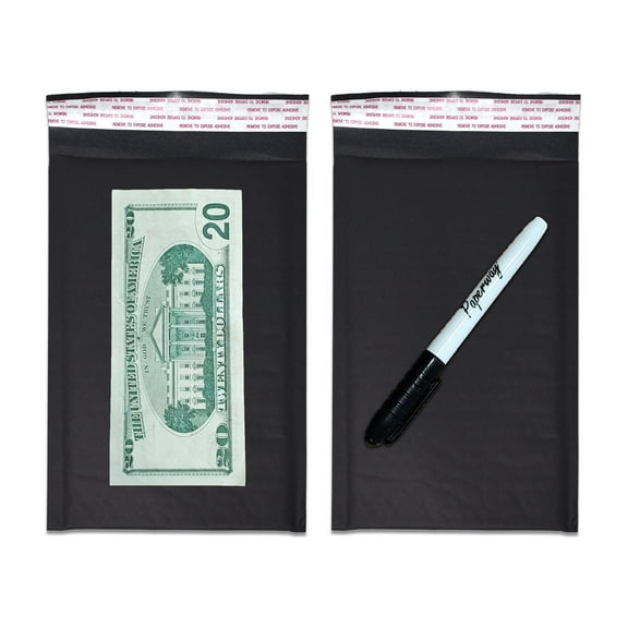 4x8, 5x9, 6x10, 8x12 Black Matte Kraft Bubble Mailers! Colorful Unique Quality Padded Envelope Shipping Mailers, Cushioned Peel n Seal NEW!