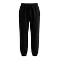 thumbnail image 2 of Men's Jogger Sweatpants Drawstring Elastic Waist Tapered Leg Solid Color Casual Athletic Lounge Pants with Pockets, 2 of 7