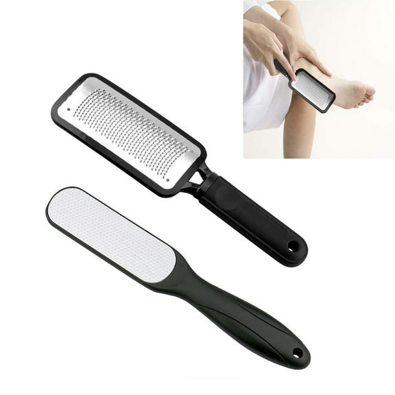 SPRING PARK 2Pcs Handheld Foot File Rasp Dead Skin Exfoliating Remover Feet Care Scrubber