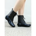 thumbnail image 3 of Instant Lace Up Women's Duck Boots in Black, 3 of 6