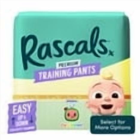 Rascals Premium CoComelon Absorbent Potty Training Pants 2T-3T, 25 Count (Select for More Options) Unisex