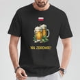 thumbnail image 2 of Na Zdrowie Cheers In Polish With Beer And Flag T-Shirt – Polish Pride Drinking Shirt for Men Women, Funny Beer Lover Tee, Poland Flag Party Shirt, 2 of 3