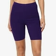 thumbnail image 2 of Flmaly Leggings For Women High Waisted Sport Yoga Solid Mid Thigh Stretch Cotton Span High Waist Active Short Leggings with Pocket Tummy Control, 2 of 4