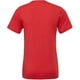 thumbnail image 2 of Canvas - Camiseta básice con cuelloredondo de manga corta ajustada en el Bicep para hombre - Verano (Rojo Jaspeado), 2 of 2
