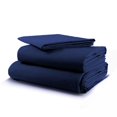 thumbnail image 1 of Juego de Sábanas King Size The Shop, Gris Claro, Microfibra, Material Transpirable, No Alergénico azul marino, 1 of 7